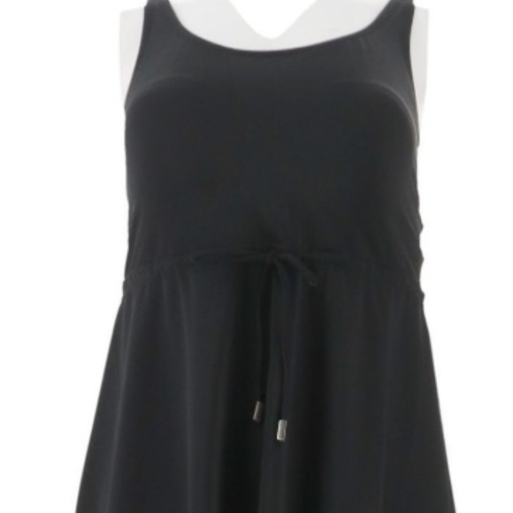 handkerchief swim dress